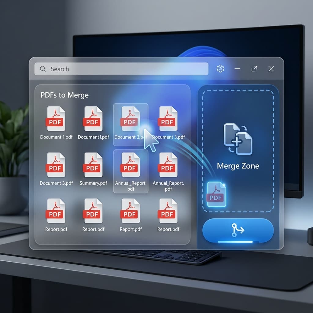 How to Combine PDF Files on Windows 10/11 Without Adobe
